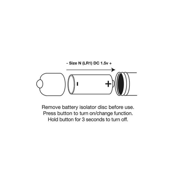 Rocks Off Ro-80 Golden Passion - Bullet Vibrator