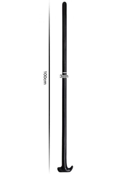 FUKR Mega Snake Long Dildo Black 100cm Ekstra long analdildo