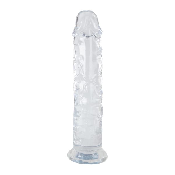 22cm Realistic Dildo - Clear