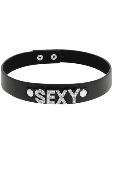 Hand Crafted Choker Vegan Leather Sexy