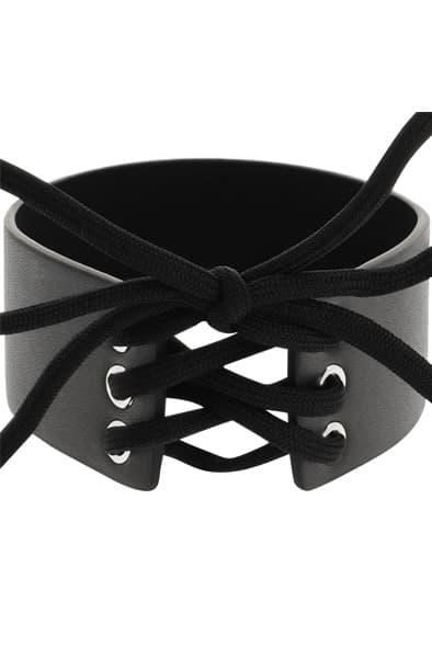 Coquette Hand Crafted Choker Vegan Leather