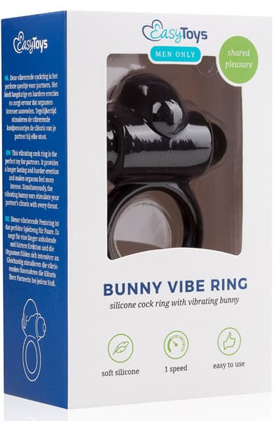 Easytoys Bunny Vibe Ring Penisring med vibrator