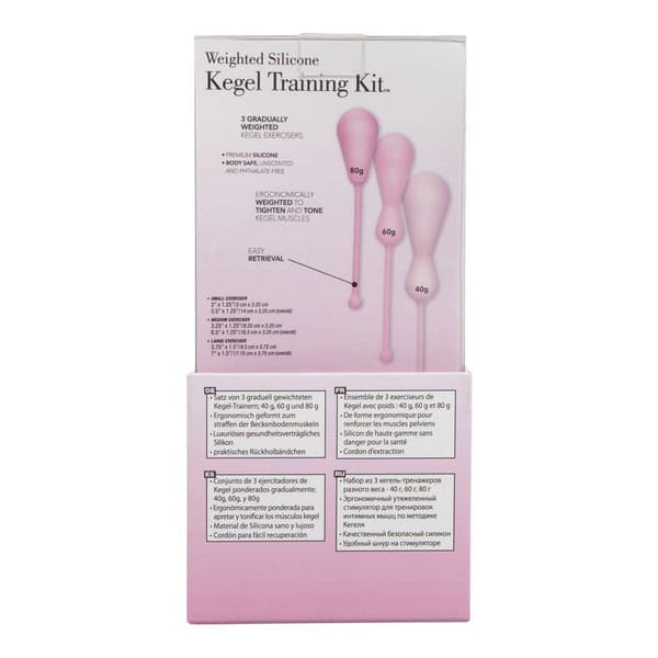Inspire Weighted Silicone Kegel – Træningssæt