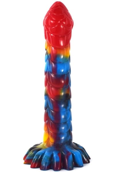 Dildo Nagal Multicolour 25 cm Dragon dildo