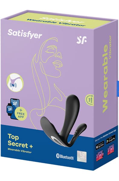 Satisfyer Top Secret+ Black G-punktsvibrator