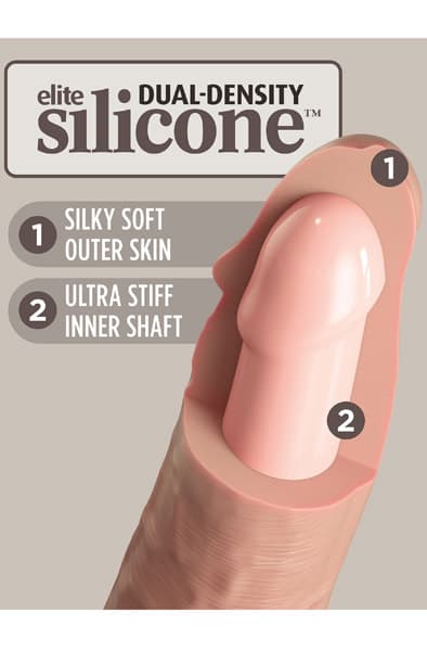Pipedream 2Density Silicone Cock 15 cm Realistisk dildo