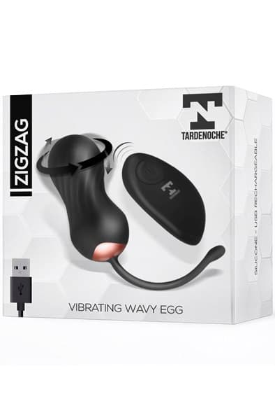 Zigzag Vibrating Egg With Remote Control Vibrerande ägg