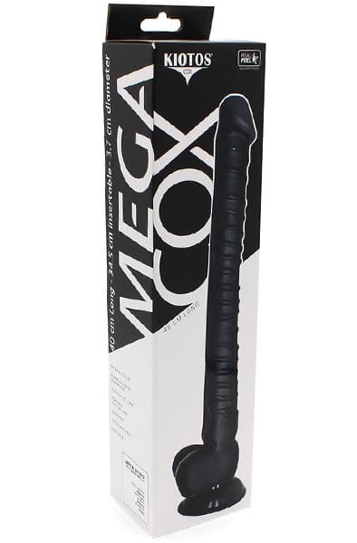 Kiotos Cox Mega Black 05 40cm XL dildo