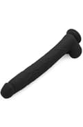 Miniatyrbillede 2 af 3: Kiotos Cox Mega Black 04 43cm XL dildo