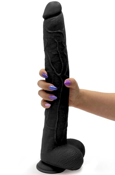 Kiotos Cox Mega Black 04 43cm XL dildo
