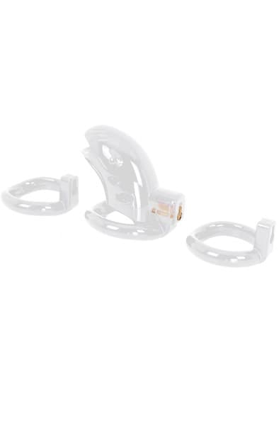 Plastic Chastity Cage Clear Siveyshäkki