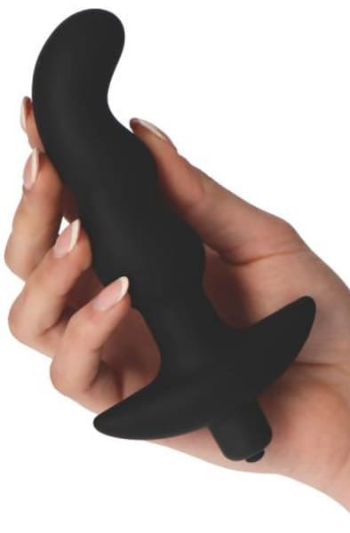 Dark Side Black Twist Anal Vibrator