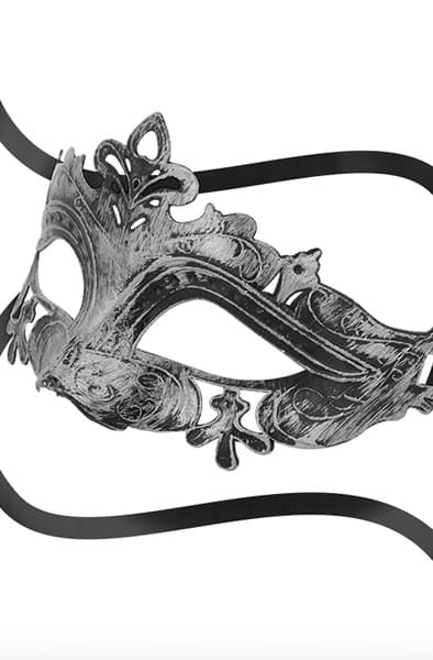 Ohmama Masks Venetian Eyemask Silver Maske