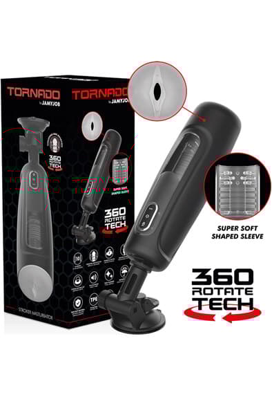 Tornado 360 Rotate Tech Stroker Masturbator