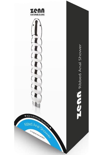 Zenn Ribbed Anal Shower Suihkupää