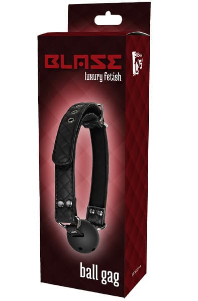 Blaze Ball Gag Diamond Black Gag ball