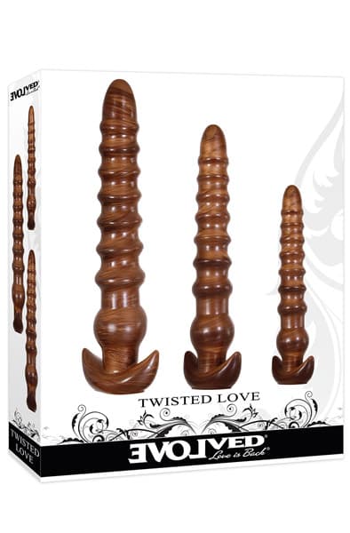 Evolved Twisted Love Plug Set Analpluggar paket