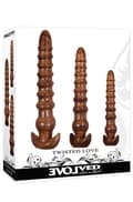 Miniatyrbild 3 av 3: Evolved Twisted Love Plug Set Analpluggar paket