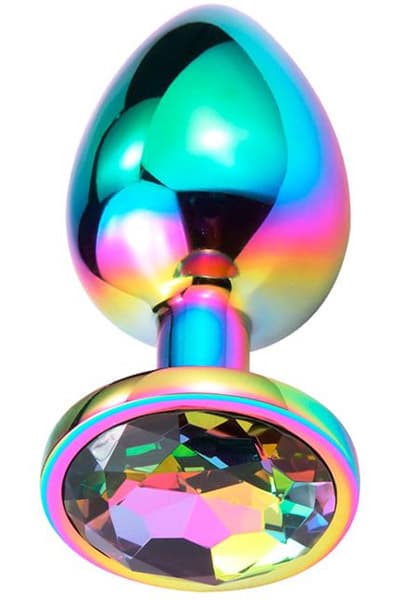 Space Journey Butt Plug With Jewel Small