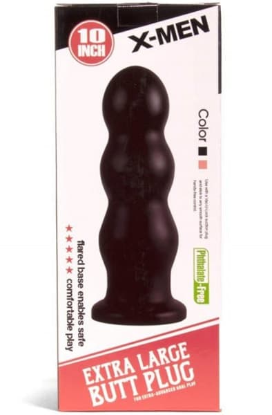 X-Men Butt Plug Black 25 cm
