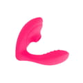 Miniatyrbild 4 av 5: Mirakulös Vibrator med Klitorissug - Easy Climax Rosa
