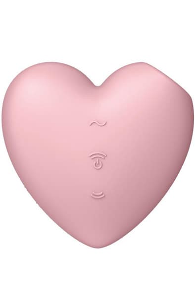 Satisfyer Cutie Heart Light Red Paineilmavibraattori