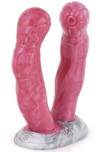 Double Monster Dildo Mini Dak 13 cm