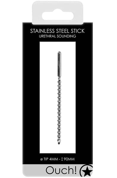 Urethral Sounding Metal Stick 9cm Dilator