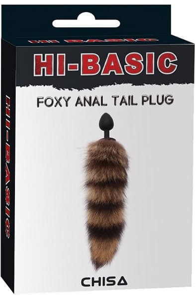 Foxy Anal Tail Plug 34 cm Analplug med hale