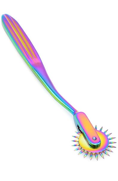 Rainbow Pinwheel Single Wartenberg hjul