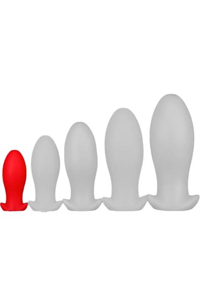 Eggplay Silicone Plug Saurus Egg Red Small Ekstra tyk analplug