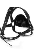 Miniatyrbilde 2 av 2: Leather Head Mounted Mouth Gag