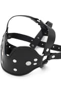 Miniatyrbilde 1 av 2: Leather Head Mounted Mouth Gag