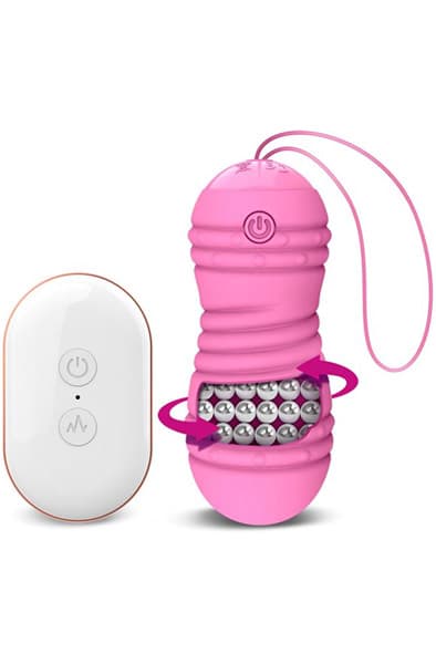 Hiibo Balls Vibrating & Rotating Egg Pink Vibrerende egg