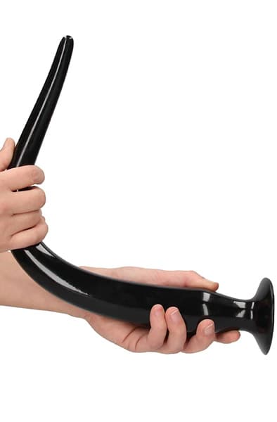Ass Spike Dildo Black 50 cm Ekstra lang analdildo