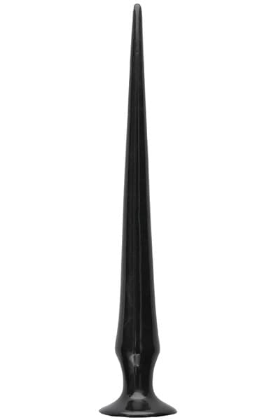 Ass Spike Dildo Black 50 cm Ekstra lang analdildo