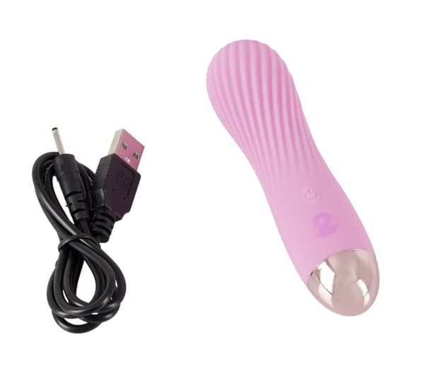 CUTIES MINI VIBRATOR LYSERØD