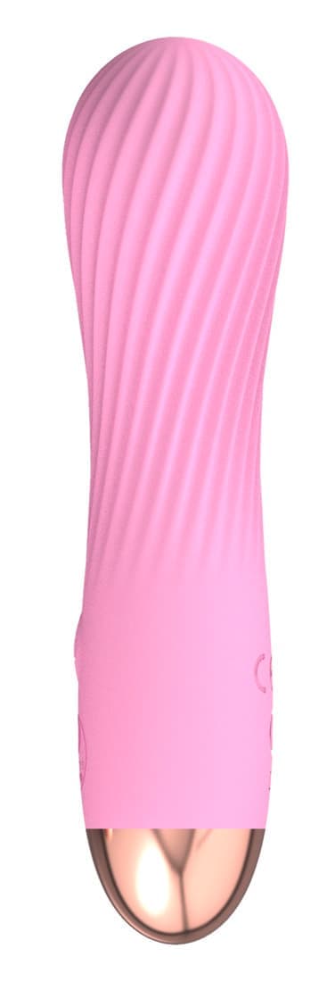 CUTIES MINI VIBRATOR LYSERØD