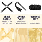 BDSM Bondage Set - Sexleksaker för par - Sexleksaker för män och kvinnor - Sexpaket och leksaker