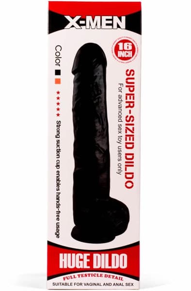 X-Men Super-Sized Dildo Black 40cm XL dildo