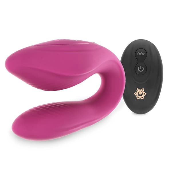 RITHUAL KAMA FJERNSTYRET VIBRATOR TIL PAR – RØD