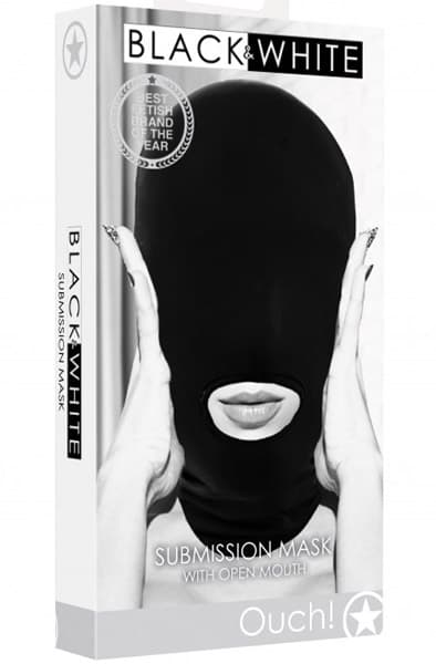 Ouch Submission Mask With Open Mouth