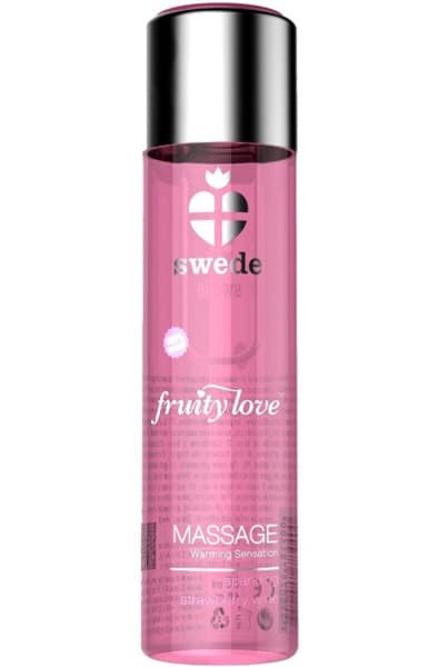 Fruity Love Massage Sparkling Strawberry Wine 120ml Massageolie