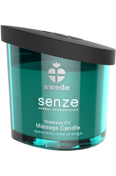 Senze Massage Candle Spearmint Rose Orange 50ml Massageljus