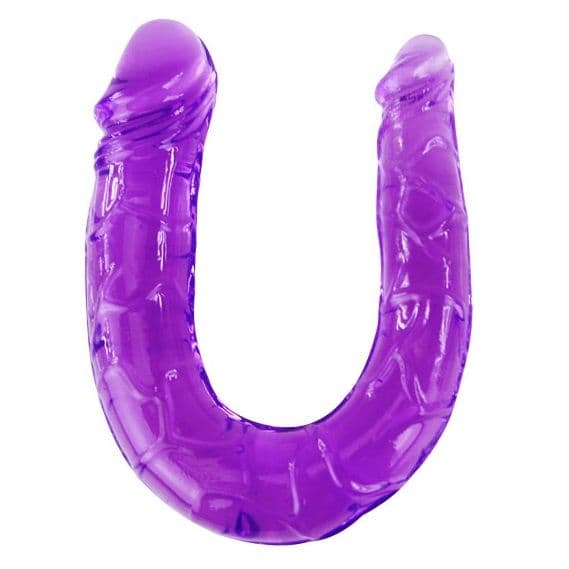 DOUBLE FLEXIBLE DILDO 30CM - LILLA