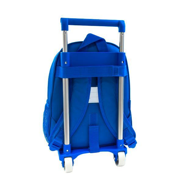 Skolväska med hjul 705 R. C. Deportivo de La Coruña Blå Vit