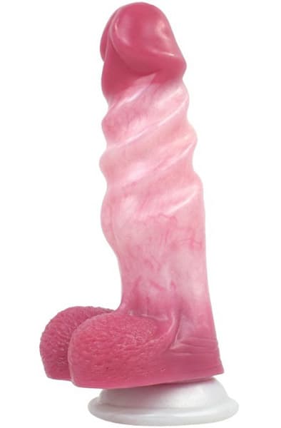 Pink Alien Surix Monster Dildo 22 cm