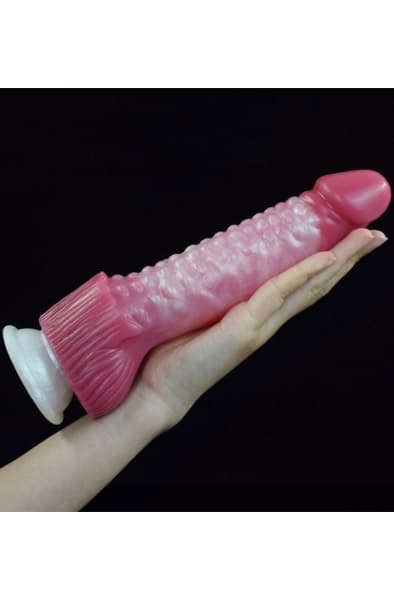 Pink Alien Monster Pop Dick 22 cm