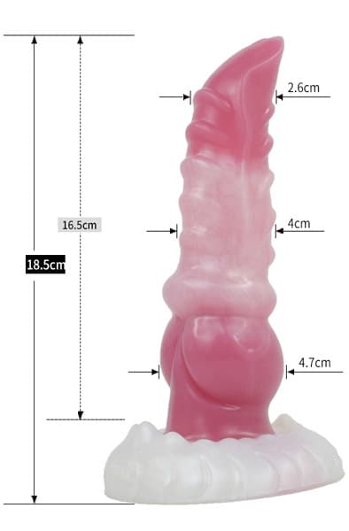 Pink Alien Sonpik Monster Dildo 18,5 cm