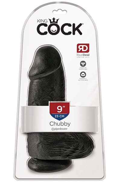 Pipedream King Cock Chubby Black 23 cm XL dildo